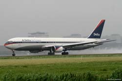 AMS 060621 09-Boeing B-767 N1602 Delta Airlines